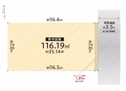左京区下鴨芝本町　条件なし土地