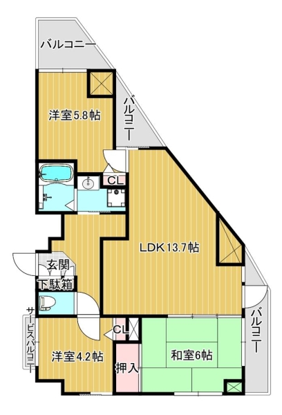 コスモ紫野