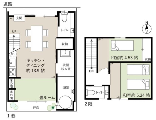 京都市上京区千本通二条下る東入主税町の中古一戸建て