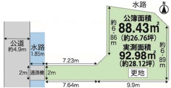 向日市寺戸町飛龍の売土地