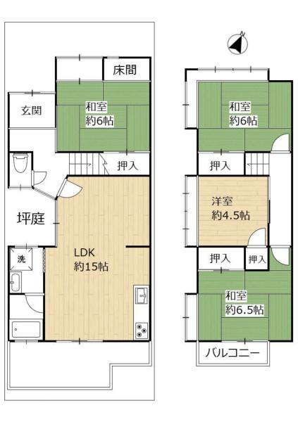 京都市北区鷹峯南鷹峯町の中古一戸建て