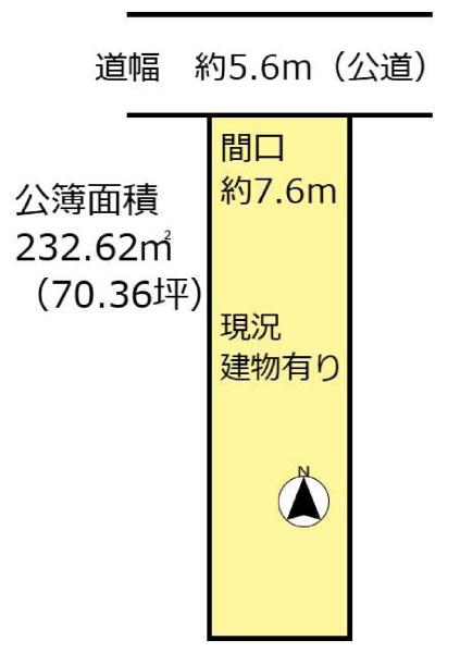 京都市上京区元誓願寺通堀川西入富小路町の売土地