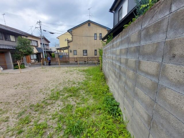 京都市左京区北白川下別当町の土地