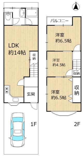 京都市北区西賀茂南今原町の中古一戸建て