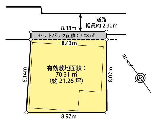 根岸2丁目古家付土地