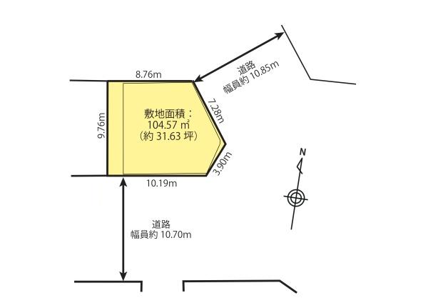 東日暮里4丁目・借地権土地