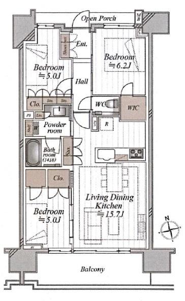 プラウド上野松が谷