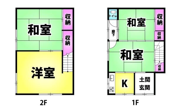 竜泉3丁目借地権付戸建