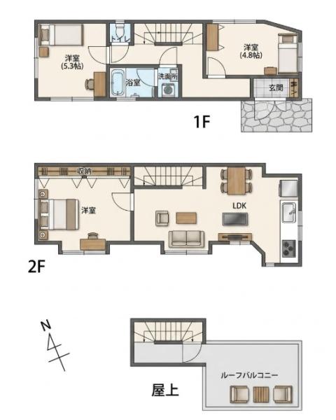 台東区竜泉３丁目の中古一戸建