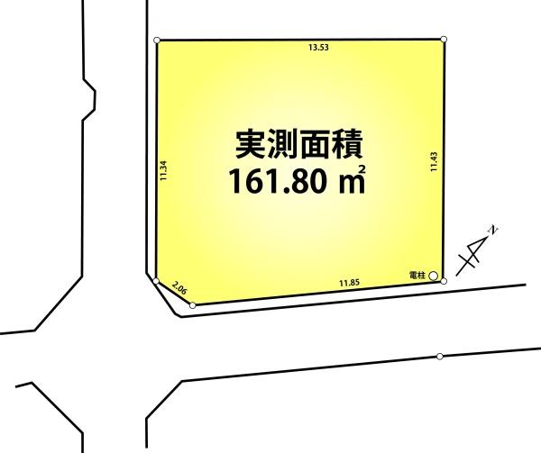 草加市原町3丁目土地