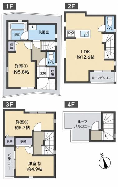 墨田区東向島６丁目の中古一戸建て