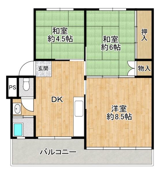 豊里コーポＢ棟