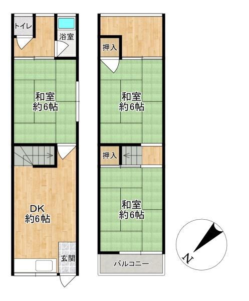 摂津市庄屋１丁目　中古テラスハウス
