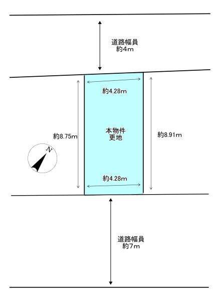 大阪市東淀川区上新庄３丁目の売土地