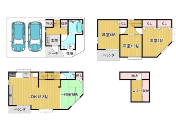 大阪市淀川区野中南２丁目の中古一戸建て