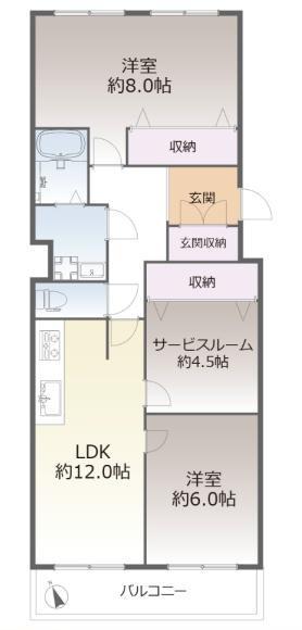 ユニライフ北大阪弐号棟