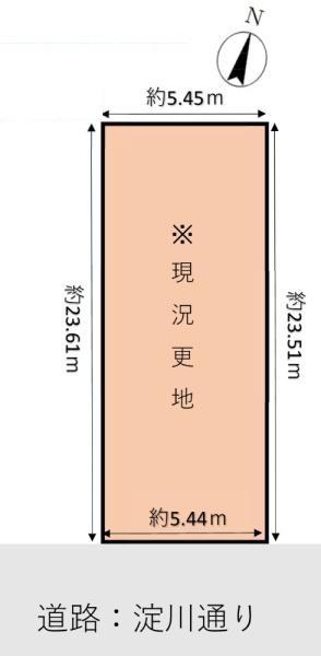 大阪市淀川区塚本３丁目の土地