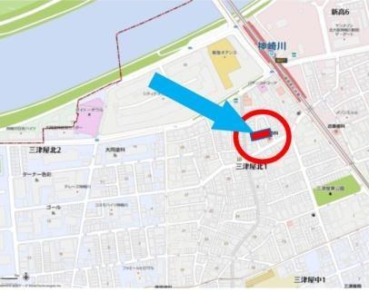 大阪市淀川区三津屋北１丁目の土地
