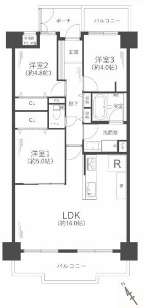 ユニライフ北大阪弐号棟