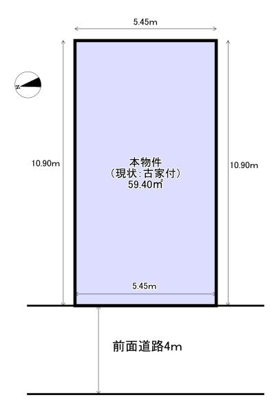 大阪市東淀川区上新庄２丁目の売土地