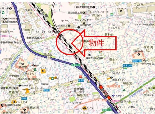大阪市淀川区塚本６丁目の土地