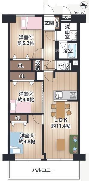 カネボウ新大阪第二グリーンマンション