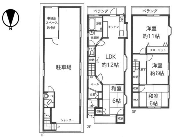 大阪市東淀川区豊里４丁目の中古一戸建て
