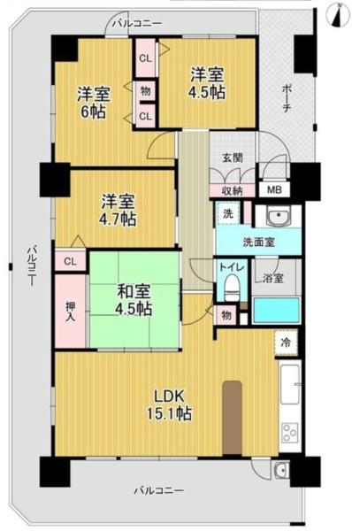 エステムコート上新庄Ⅱアクアフェイス