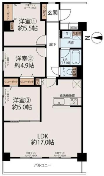 サニーコーポ東三国