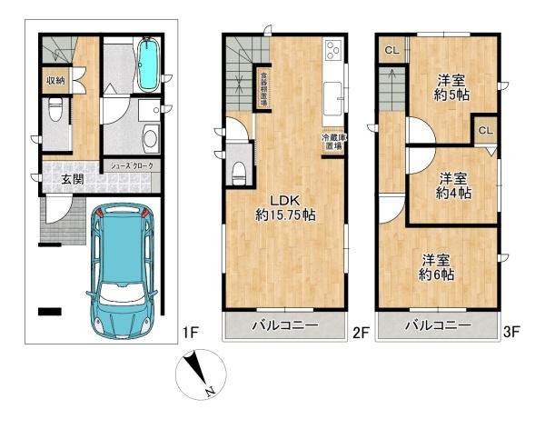 住之江区平林南二丁目　新築戸建