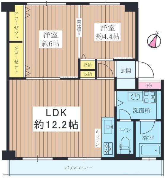 新北野第１コーポ　Ａ棟