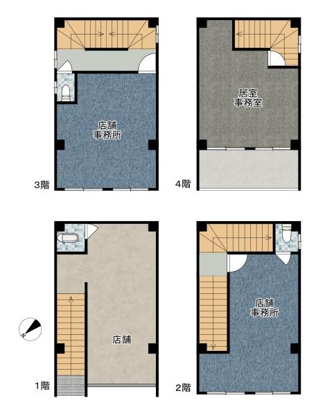 相川２丁目　一棟店舗ビル