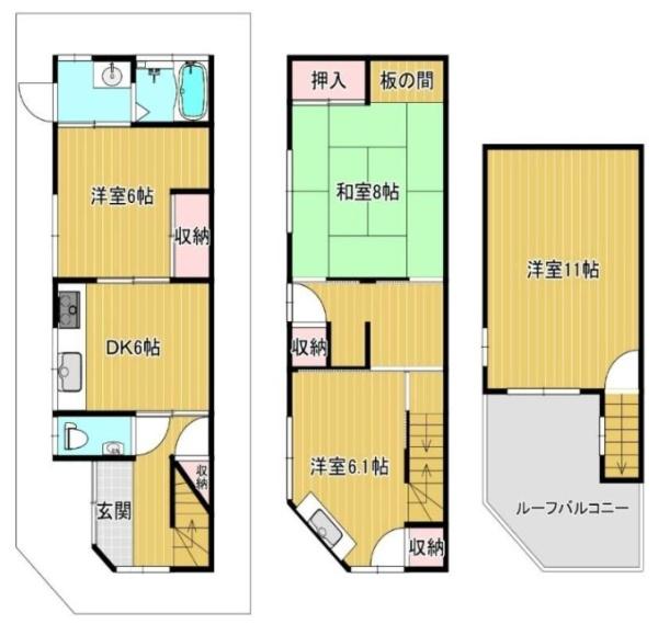 淀川区東三国２丁目　中古戸建