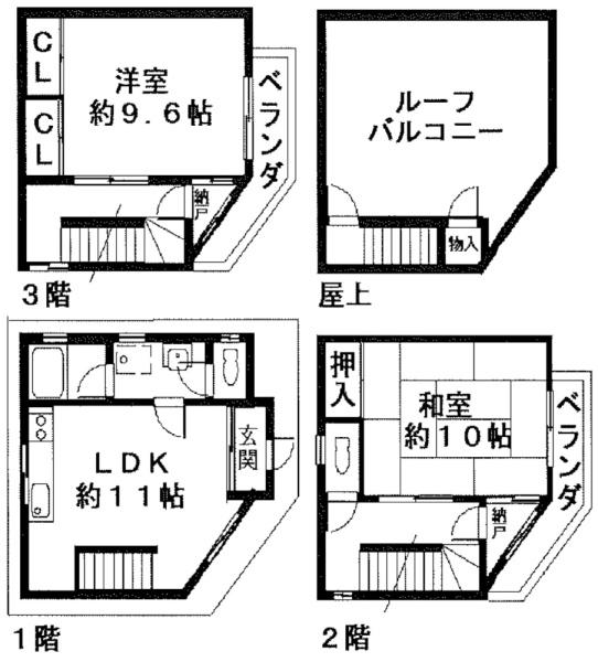 東淀川区小松３丁目　中古戸建