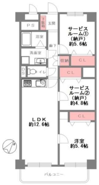 ハイム北野