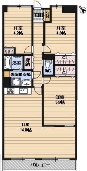 ユニライフ北大阪弐号棟