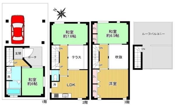 大阪市淀川区加島３丁目の中古一戸建て