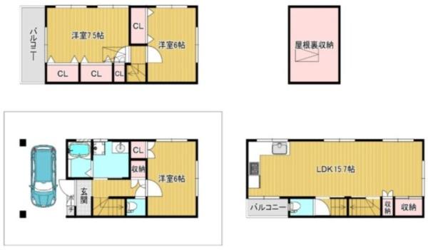 東淀川区菅原３丁目　中古戸建