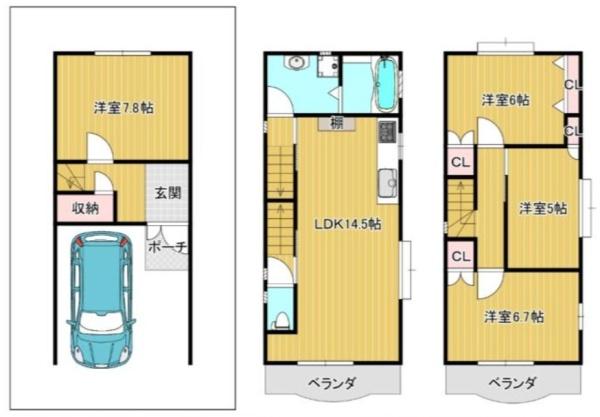 淀川区十三東４丁目　中古戸建
