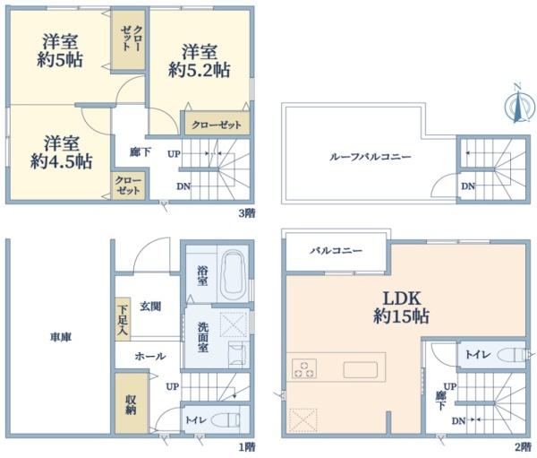 東淀川区北江口４丁目　新築戸建