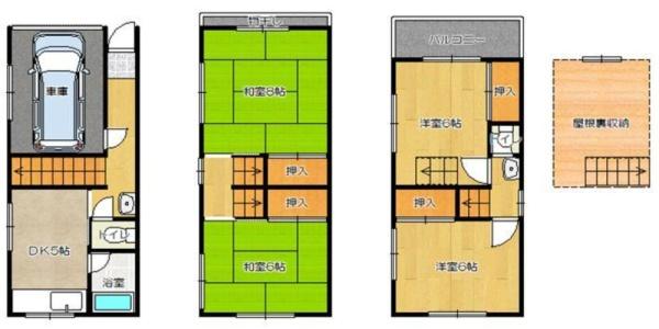 東淀川区井高野3丁目 中古戸建