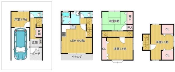 東淀川区瑞光２丁目　中古戸建