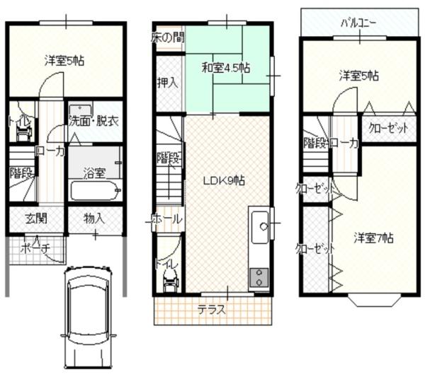 淀川区塚本５丁目　中古戸建