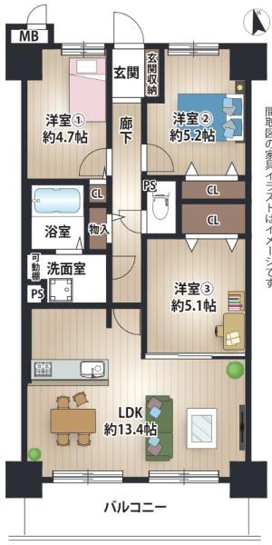 ユニハイム十三野中
