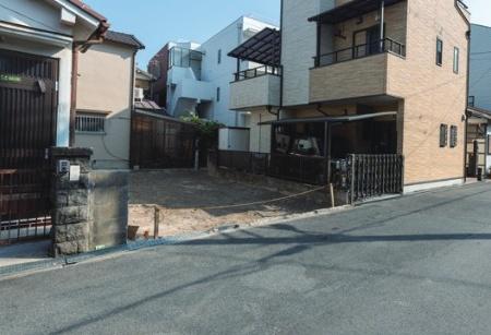 東淀川区豊里５丁目　建築条件なし　売土地