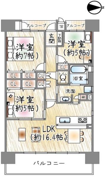 ＢＥＬＩＳＴＡ東淀川大桐Ｂ棟