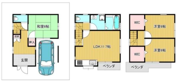 大阪市淀川区三津屋南３丁目の中古一戸建て