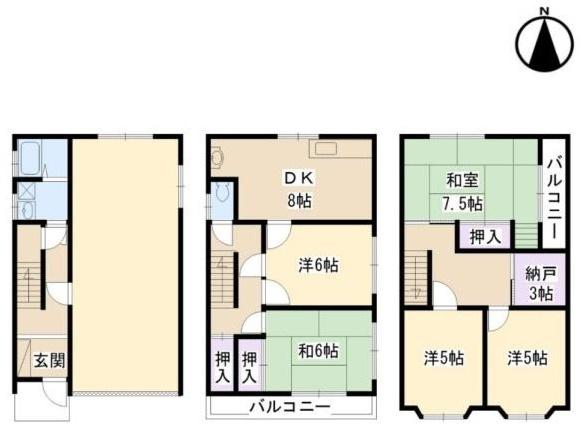 摂津市一津屋２丁目の中古一戸建て