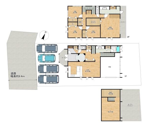 兵庫県芦屋市岩園町　中古戸建