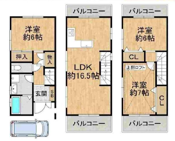 摂津市鳥飼下２丁目　中古戸建